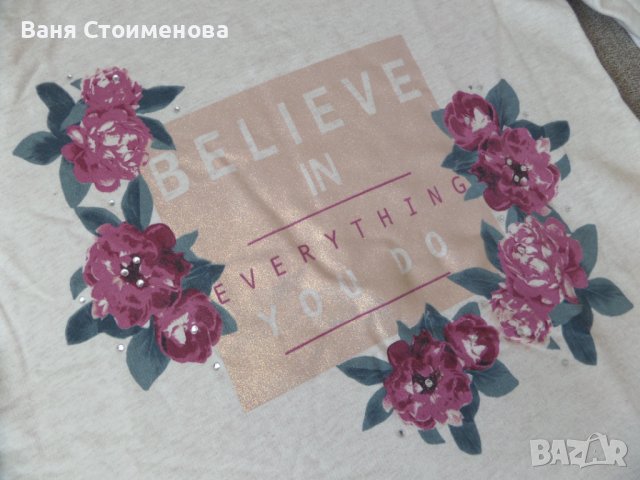 Ватирана блуза F&F, снимка 2 - Детски Блузи и туники - 38928403