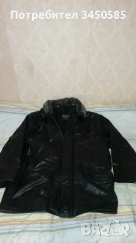 Италианско кожено яке, снимка 2 - Якета - 40890668