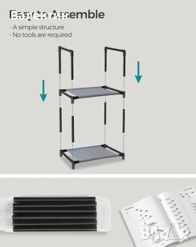 Поставка за обувки SONGMICS, снимка 6 - Други стоки за дома - 53311242