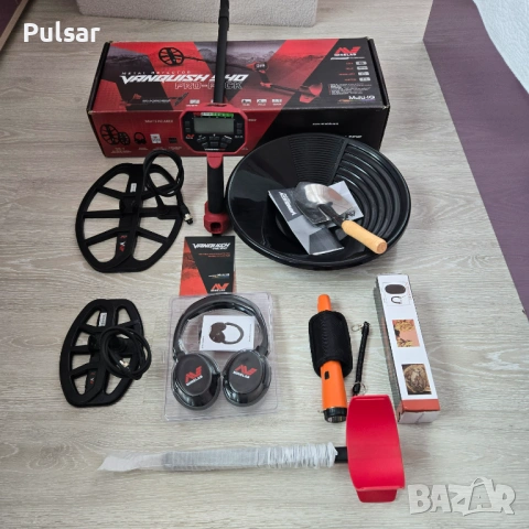 Металдетектор Minelab VANQUISH 540 пълен комплект-3год гаранция
