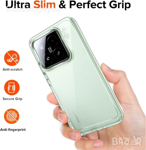 Прозрачен Кейс SPACE CASE за Xiaomi 15 Pro, снимка 5 - Калъфи, кейсове - 52216569