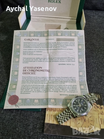 Rolex Datejust 41 Blue Dial - Пълен Комплект, снимка 8 - Мъжки - 53829086