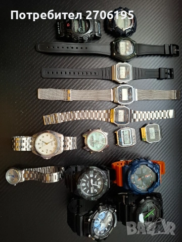 Лот от часовници - механични и кварцови , снимка 10 - Мъжки - 53192022