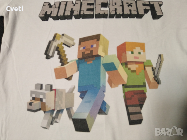 Тениска Minecraft 152, снимка 3 - Детски тениски и потници - 36320671