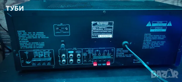 Усилвател Pioneer TA 210l, снимка 4 - Ресийвъри, усилватели, смесителни пултове - 56390562