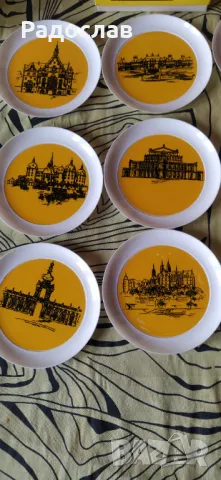 стар сувенир чинийки Дрезден , снимка 2 - Ръчно изработени сувенири - 48266700