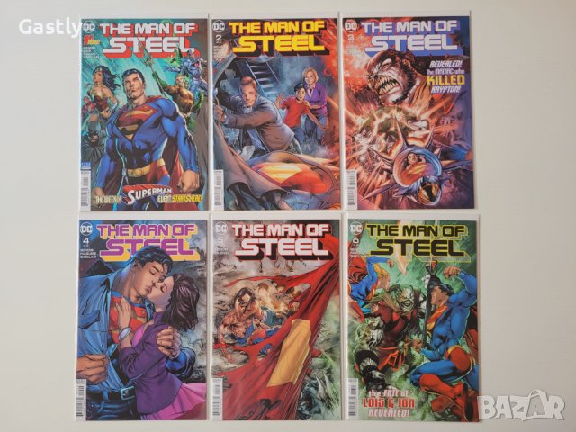 Комикси Superman: The Man Of Steel. 1, #1-6, NM, DC