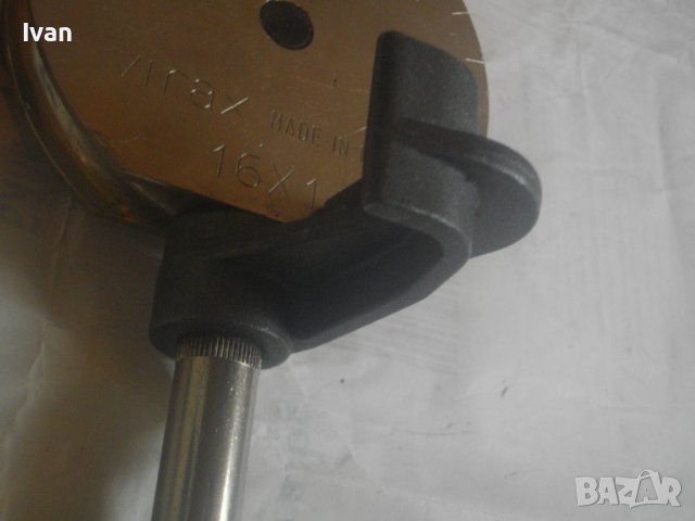 Френски Професионален Ръчен Тръбогиб 16мм-Огъване Метални Тръби-VIRAX 2511116-Made in FRANCE-0-180, снимка 9 - Други инструменти - 44495463