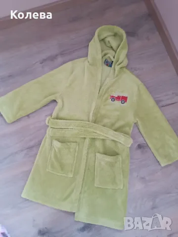 Халат за баня момче , снимка 3 - Хавлиени кърпи - 48793694