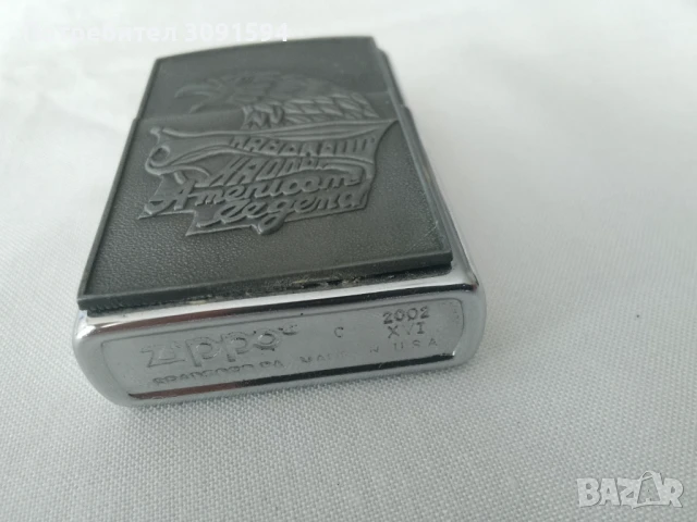  Колекционерска Оригинална запалка Zippo USA , снимка 6 - Запалки - 51027587