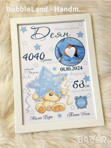 Бебешка визитка , снимка 10 - Други - 50199091