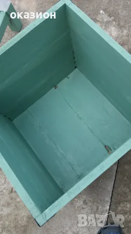 стар военен сандък кашпа, снимка 2 - Антикварни и старинни предмети - 49752631