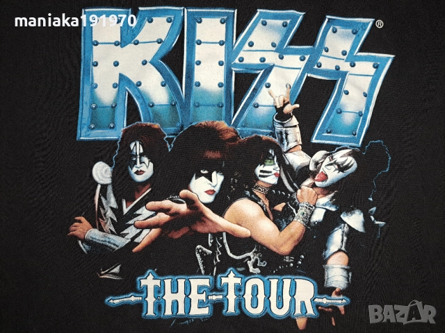 KISS (XL) мъжка тениска, снимка 2 - Тениски - 51697002
