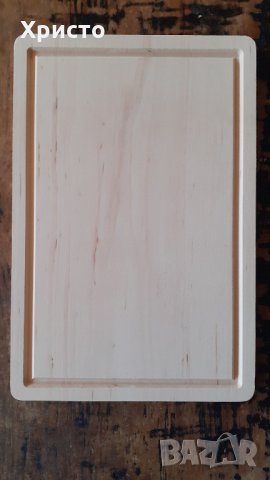 дъска дървена за готвене професионална, произведена от истинска дървесина елша