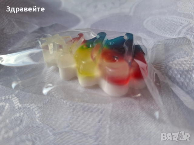 Коледни глицеринови сапунчета с аромат на ябълка, канела и джинджифилови бисквитки , снимка 11 - Декорация за дома - 52646351