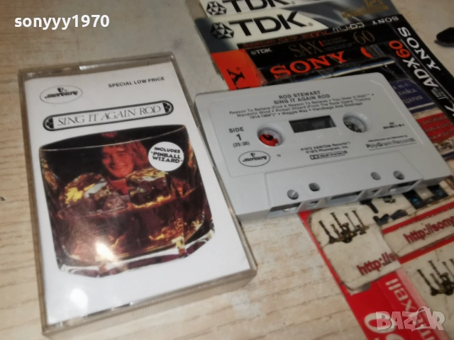 ROD STEWART 2401262322, снимка 13 - Аудио касети - 53215918