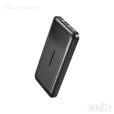 Power bank XO-PB301 / 2xUSB 2A / 10000mAh / Черен / Баркод : 456599