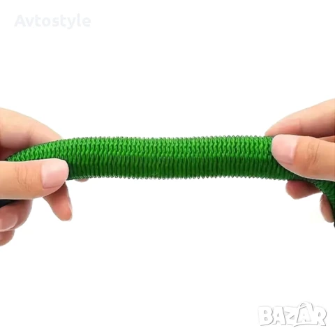 Градински маркуч, Разтегателен маркуч + пистолет, до 25 метра, снимка 3 - Напояване - 49445535