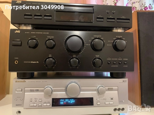Jvc ax-a662 Jvc xl-v120, снимка 2 - Аудиосистеми - 51870803