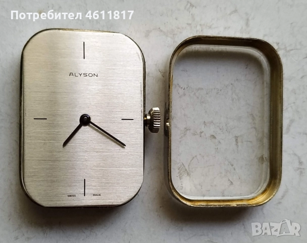 Сребърен ръчен часовник ALYSON , снимка 12 - Дамски - 52176430