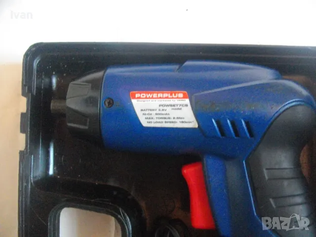 БЕЛГИЙСКИ ОРИГИНАЛЕН АКУМУЛАТОРЕН МИНИ ВИНТОВЕРТ ПЪЛЕН КОМПЛЕКТ 3,6V Li-ion POWER PLUS, снимка 7 - Винтоверти - 49048039