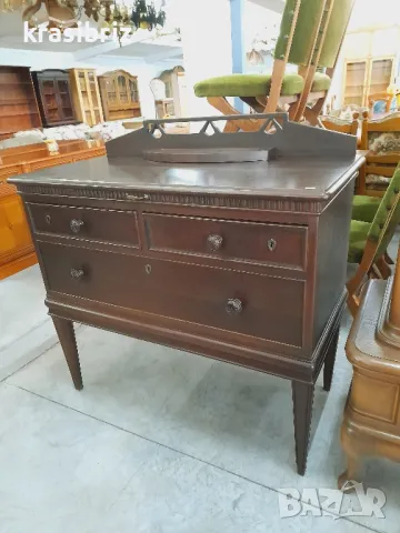 Масивен Античен Шкаф-внос от Германия!, снимка 2 - Шкафове - 47954766