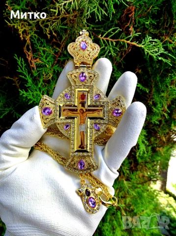 Нов Православен нагръден свещенически кръст 6 , снимка 3 - Колекции - 51928895