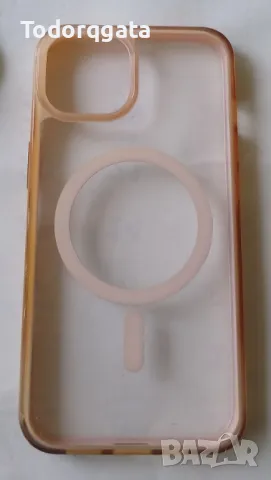 Чисто нов силиконов предпазващ гръб ring case за Iphone 14 (6.1инча) MagSafe Case, снимка 4 - Калъфи, кейсове - 48249901