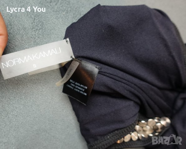 Stud Marissa цял бански S от Norma Kamali (Made in USA), снимка 15 - Бански костюми - 41660397