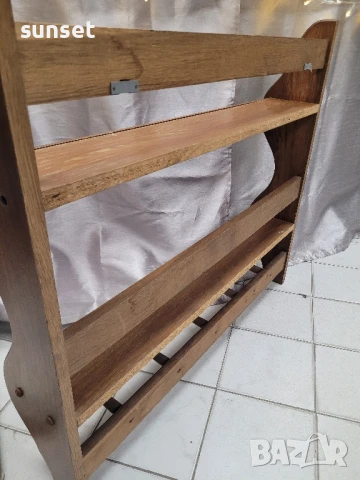 голам дървен стелаж, етажерка, снимка 11 - Етажерки - 50642299