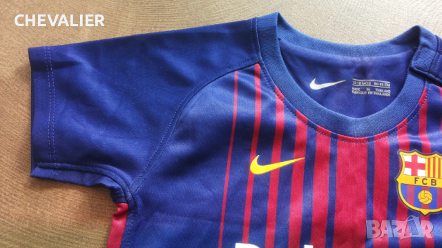 NIKE FC BARCELONA Baby Football T-Shirt Размер 12-18 месеца бебешка тениска Барселона 35-60, снимка 3 - Други - 44585385