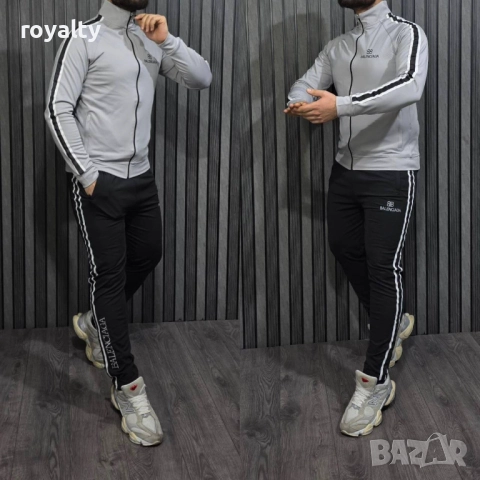 Balenciaga НА ЕДРО Спортен Мъжки Екип 5 бр., снимка 6 - Спортни дрехи, екипи - 52971528