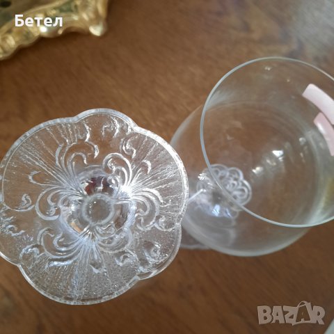 Rosenthal,Burgundi кристални чаши 2 бр., снимка 3 - Колекции - 41644777