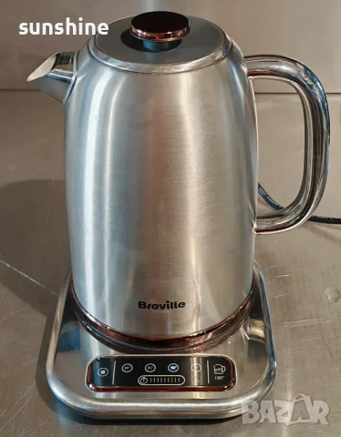 ВИДЕО * Електрическа кана Breville Selecta * | 1.7 л | 3 kW бързо кипене | Избор 80/85/90/95/100°C , снимка 6 - Кани - 55771788