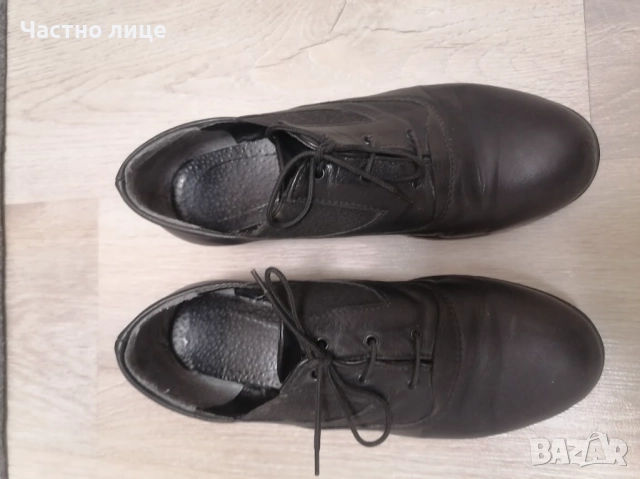 37н.Естествена кожа дамски обувки,стелка 24 см., снимка 2 - Дамски ежедневни обувки - 52463592