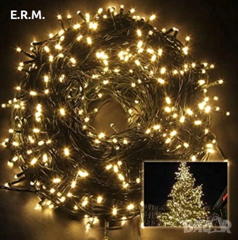 Коледни светлини Luxuriance 1500 LED 35m. Коледна украса лампички за декорация , снимка 4 - Лед осветление - 42704591