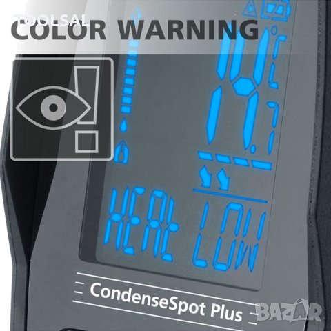 Термометър Laserliner лазерен безконтактен от -40 до +365 °C, CondenseSpot Plus, снимка 3 - Други инструменти - 34135392