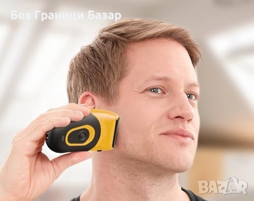 Нова Мъжка самобръсначка Wahl с гъвкави фолия и 60 мин безжична работа, снимка 6 - Електрически самобръсначки - 52077531