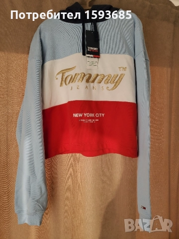 Нов суичър Tommy Jeans , снимка 3 - Суичъри - 52446266