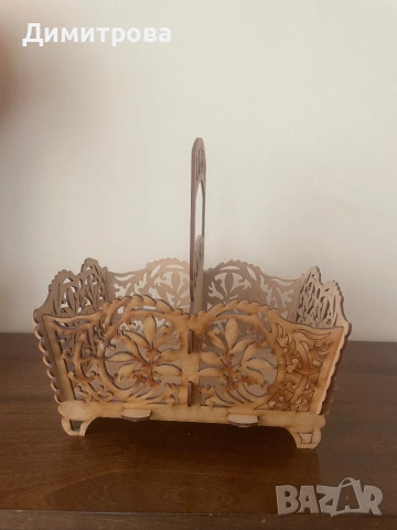 Ратанов панер, подаръчна кошница, снимка 5 - Романтични подаръци - 51546467