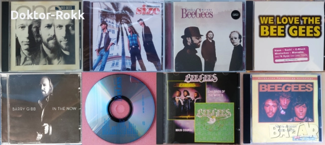 Bee Gees + Barry Gibb - оригинални и неофициални дискове