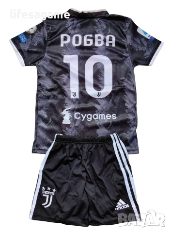 Ретро! Детско - юношески футболен екип Ювентус Погба Juventus Pogba, снимка 3 - Детски комплекти - 49592771
