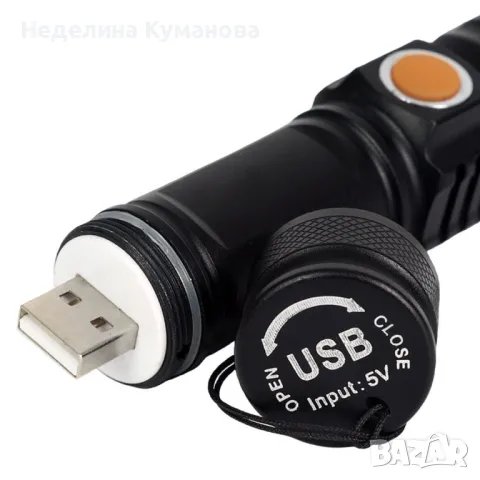 🧨 USB LED фенер, снимка 5 - Друга електроника - 49251575