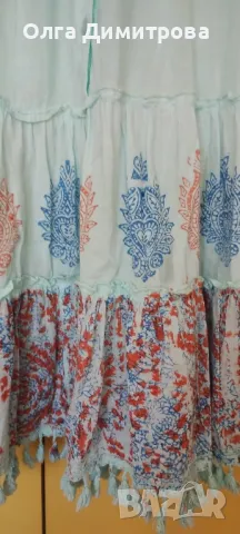 лятна рокля, памук, снимка 2 - Рокли - 50302484