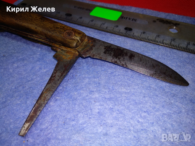 GERLACH Стар МНОГО РЯДЪК КОЛЕКЦИОНЕРСКИ ПОЛСКИ АРМЕЙСКИ ДЖОБЕН НОЖ 2-ра СВЕТОВНА ВОЙНА ВСВ 44114, снимка 8 - Антикварни и старинни предмети - 44755845