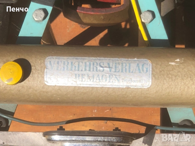 ретро автомобил /учебен демонстрационен модел/ - 1950/60г. - GERMANY, снимка 14 - Антикварни и старинни предмети - 51603142