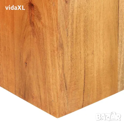 vidaXL Стойки за растения, 2 бр, масивно акациево дърво, снимка 9 - Саксии и кашпи - 56146798