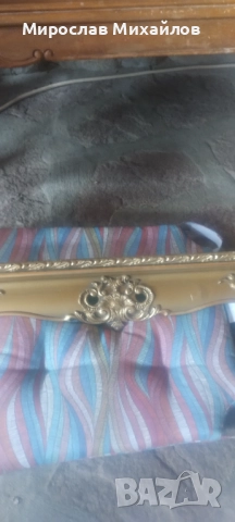 Стара дървена рамка за огледало или картина, снимка 4 - Антикварни и старинни предмети - 52799772