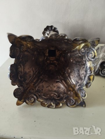 два свещници арт деко-комплект, снимка 4 - Други ценни предмети - 41731857