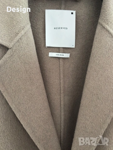 Палто с вълна Reserved, снимка 3 - Палта - 53742836